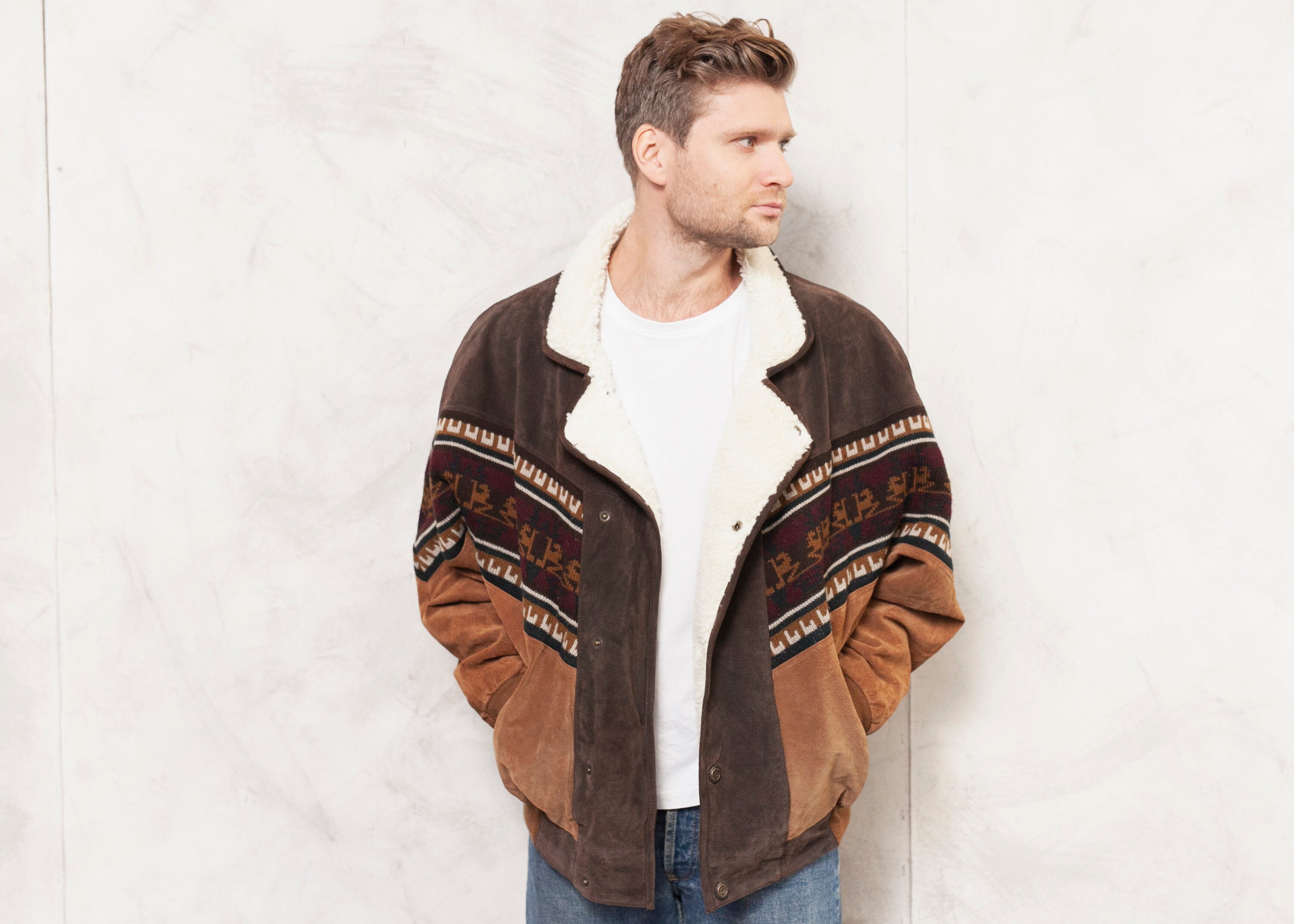 aztec vintage jacket