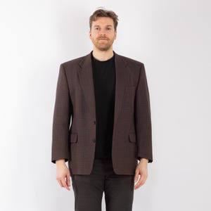 70s Men&#39;s Vintage Blazer, Size L Vintage Wool Jacket, Retro Sport Coat, Old Money Style, Mens Clothing, Heritage, Preppy Academia