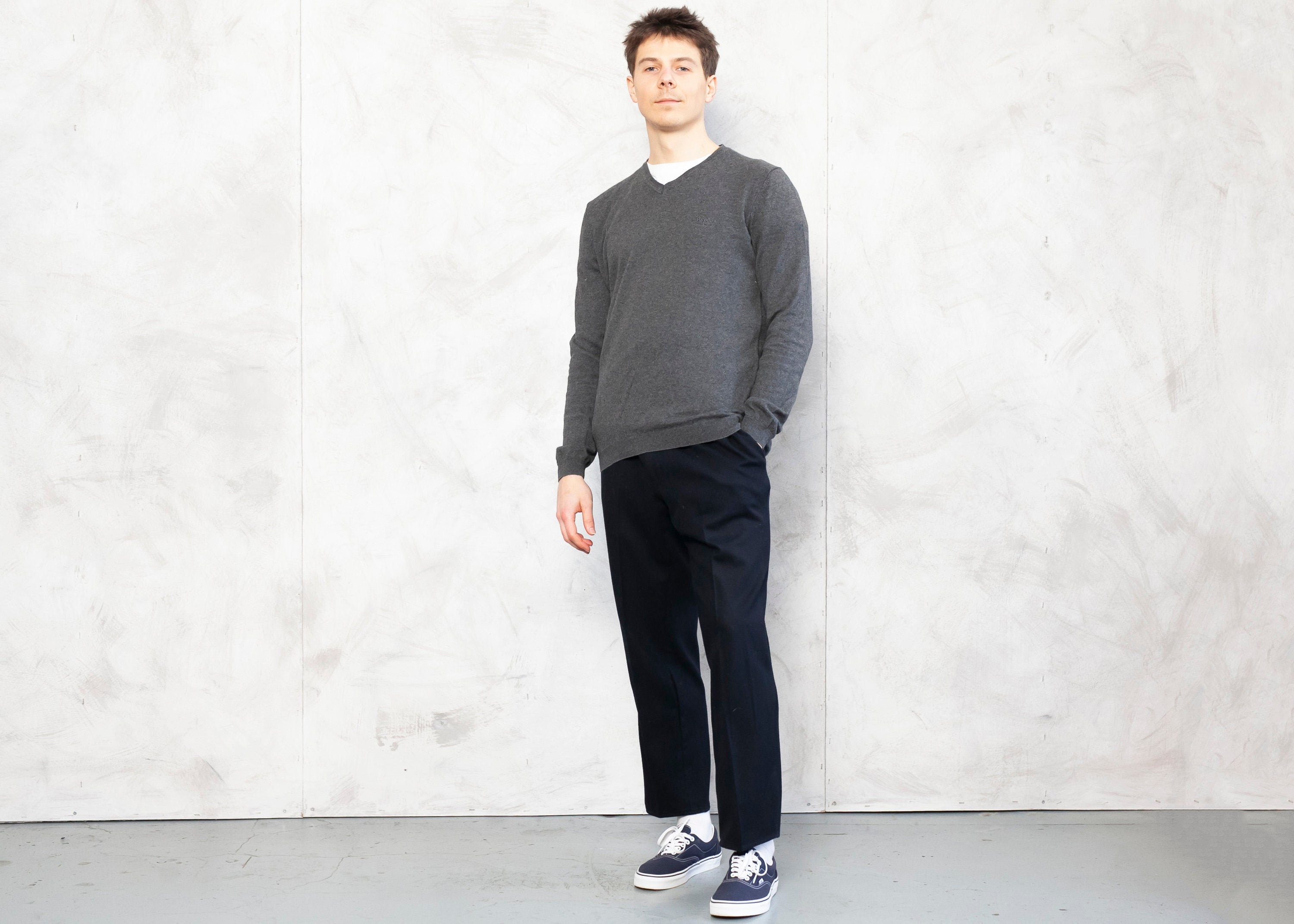 Hugo Boss Jumper - Etsy