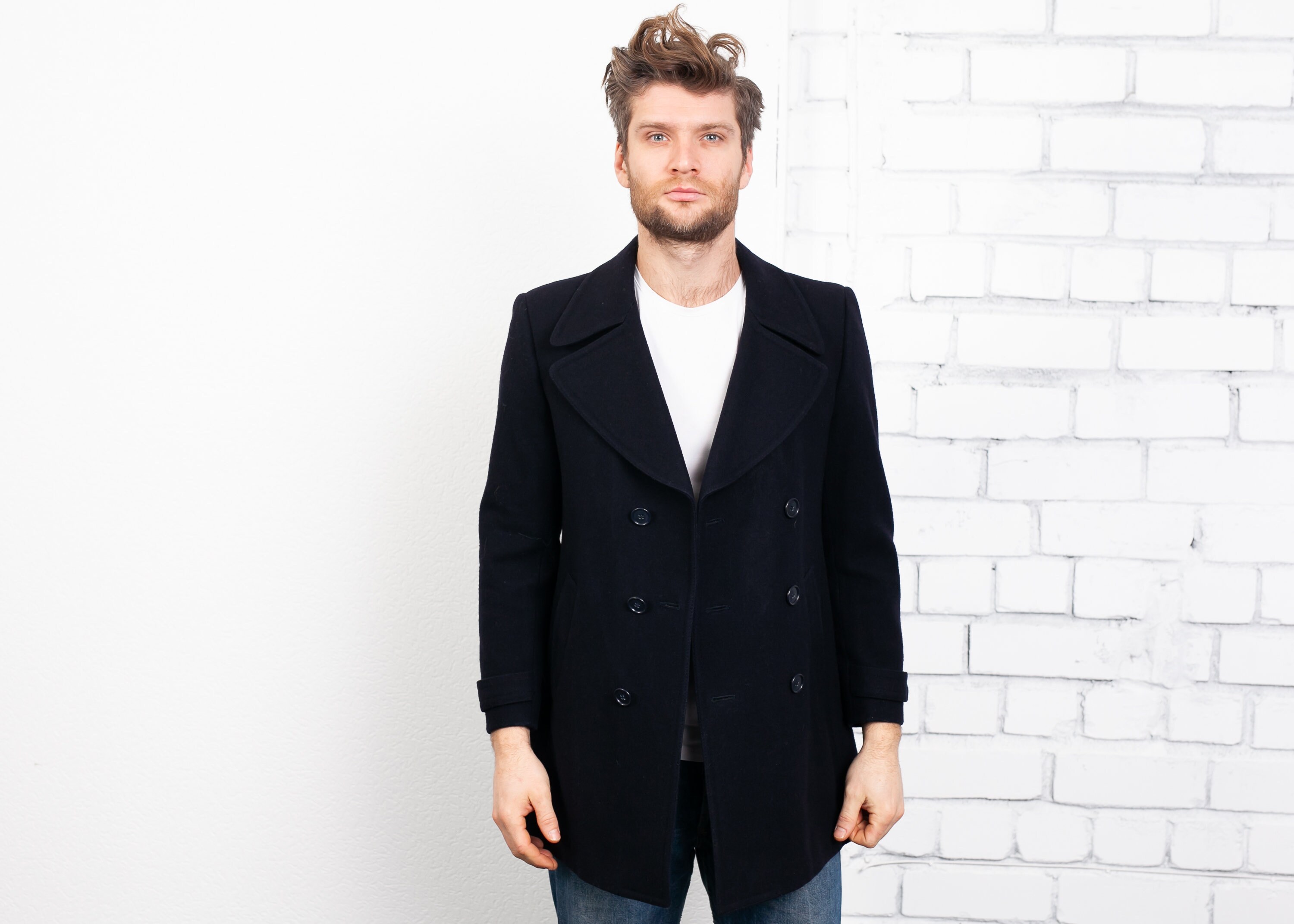 wool sailor jacket