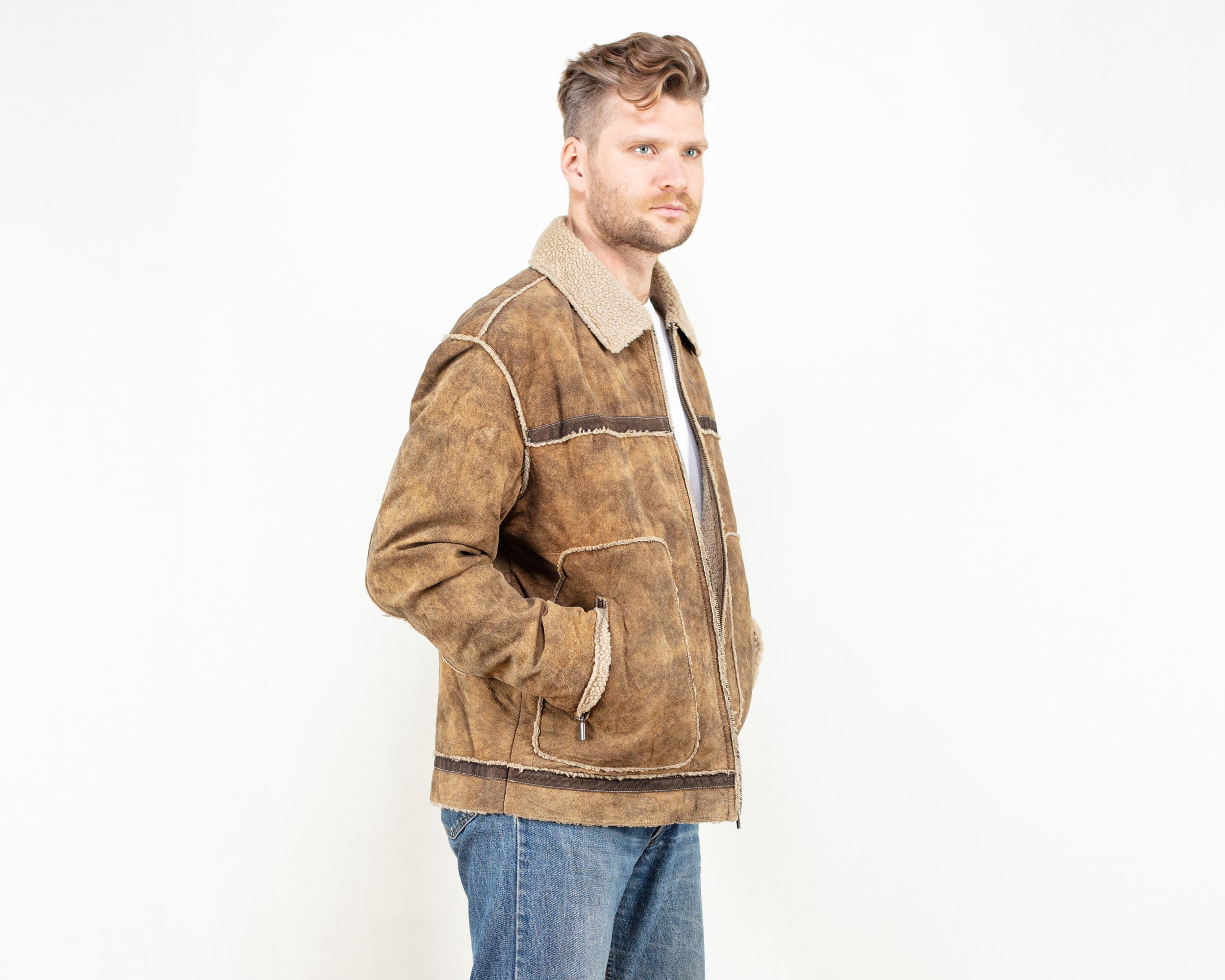 sherpa western jacket