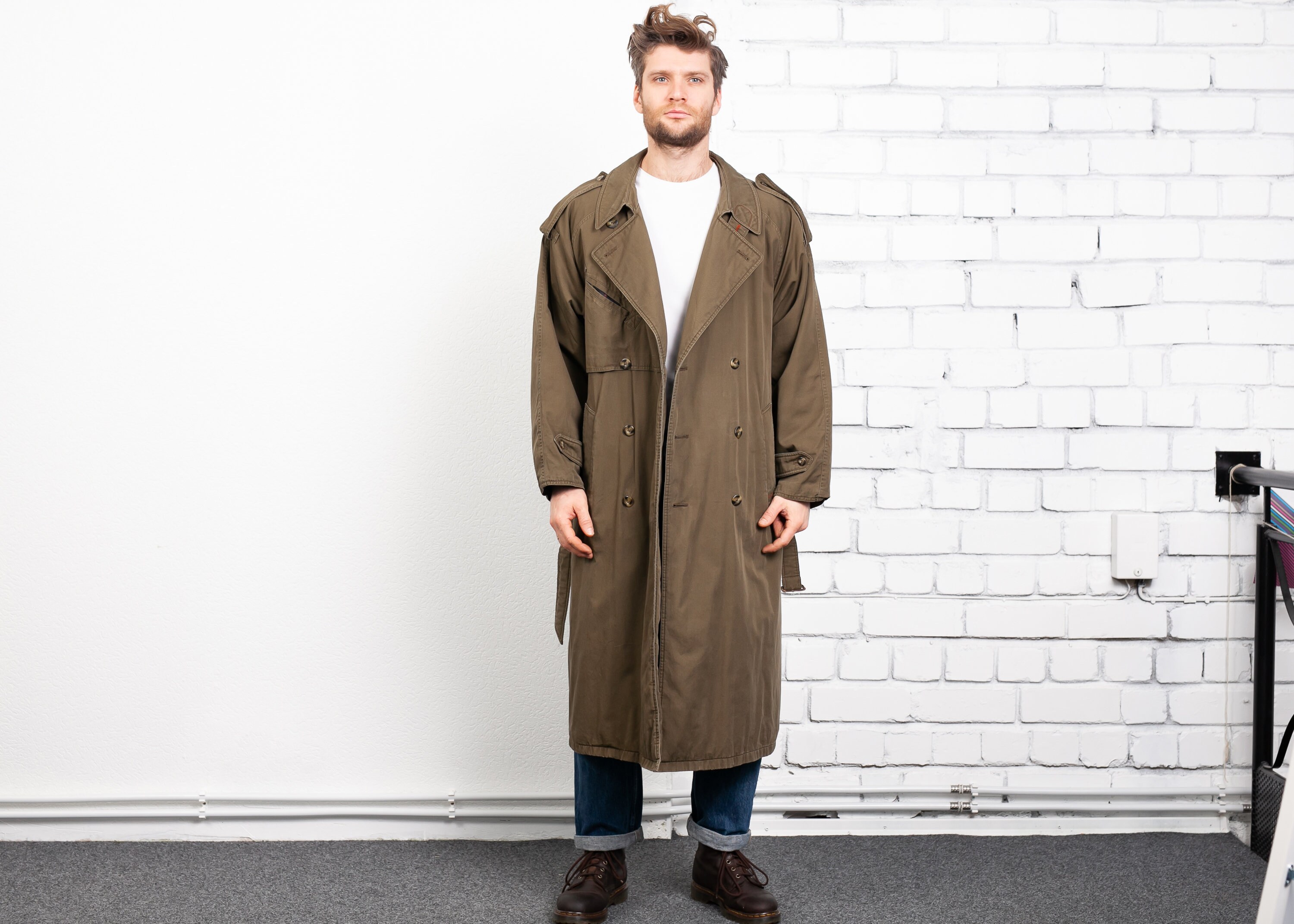 canvas duster coat full length