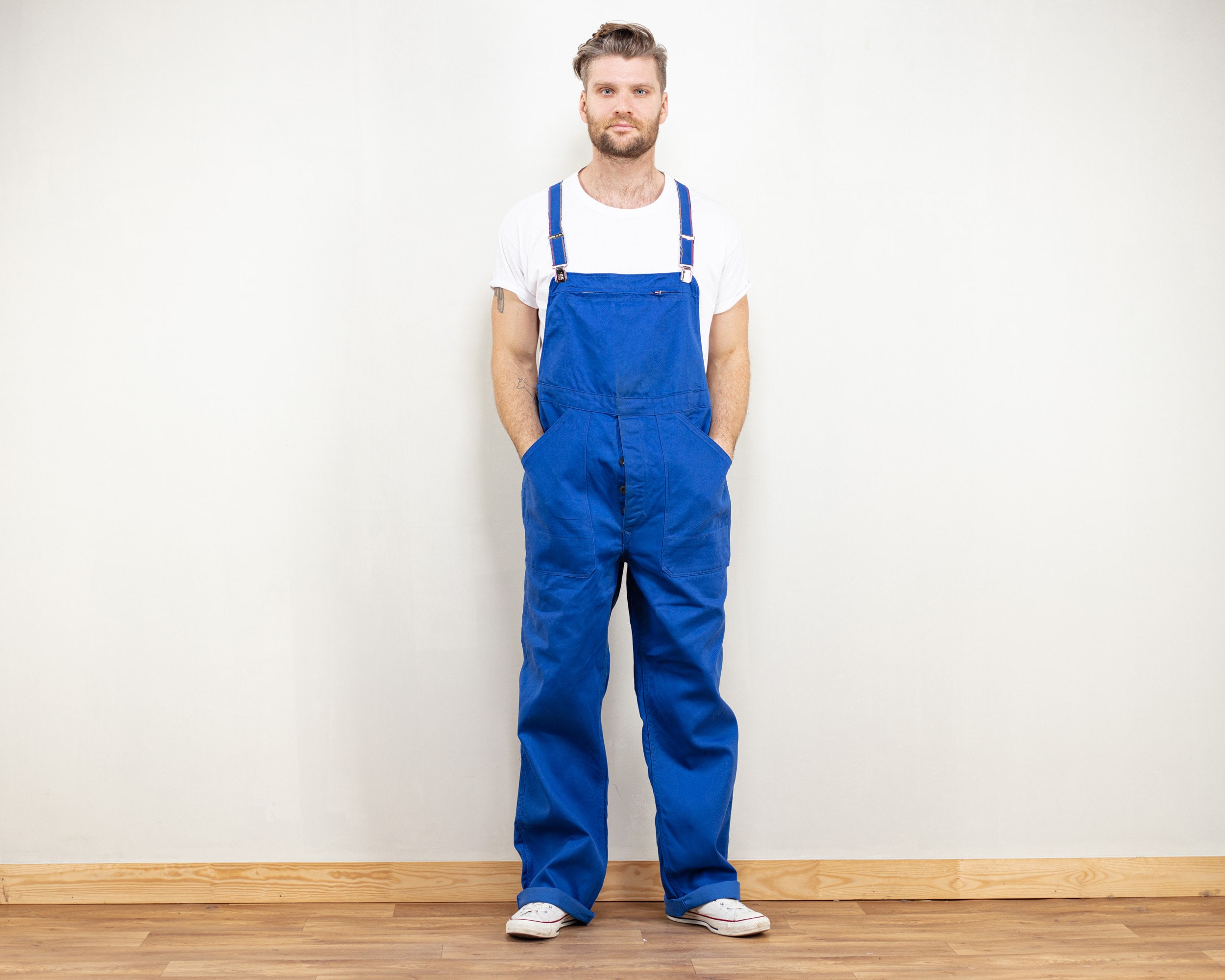 Blue work hotsell dungarees