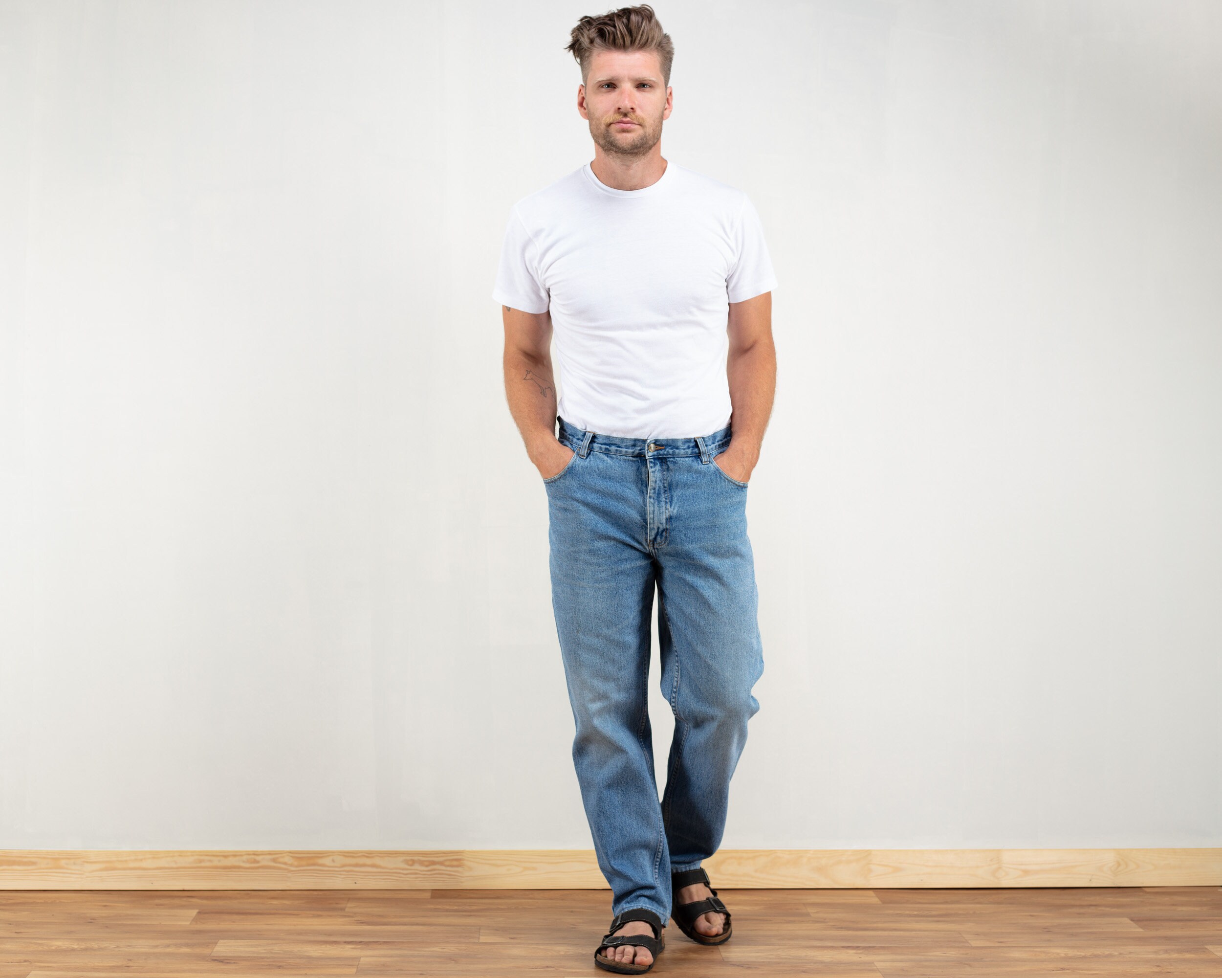 90's Men Jeans denim pants vintage 90s 