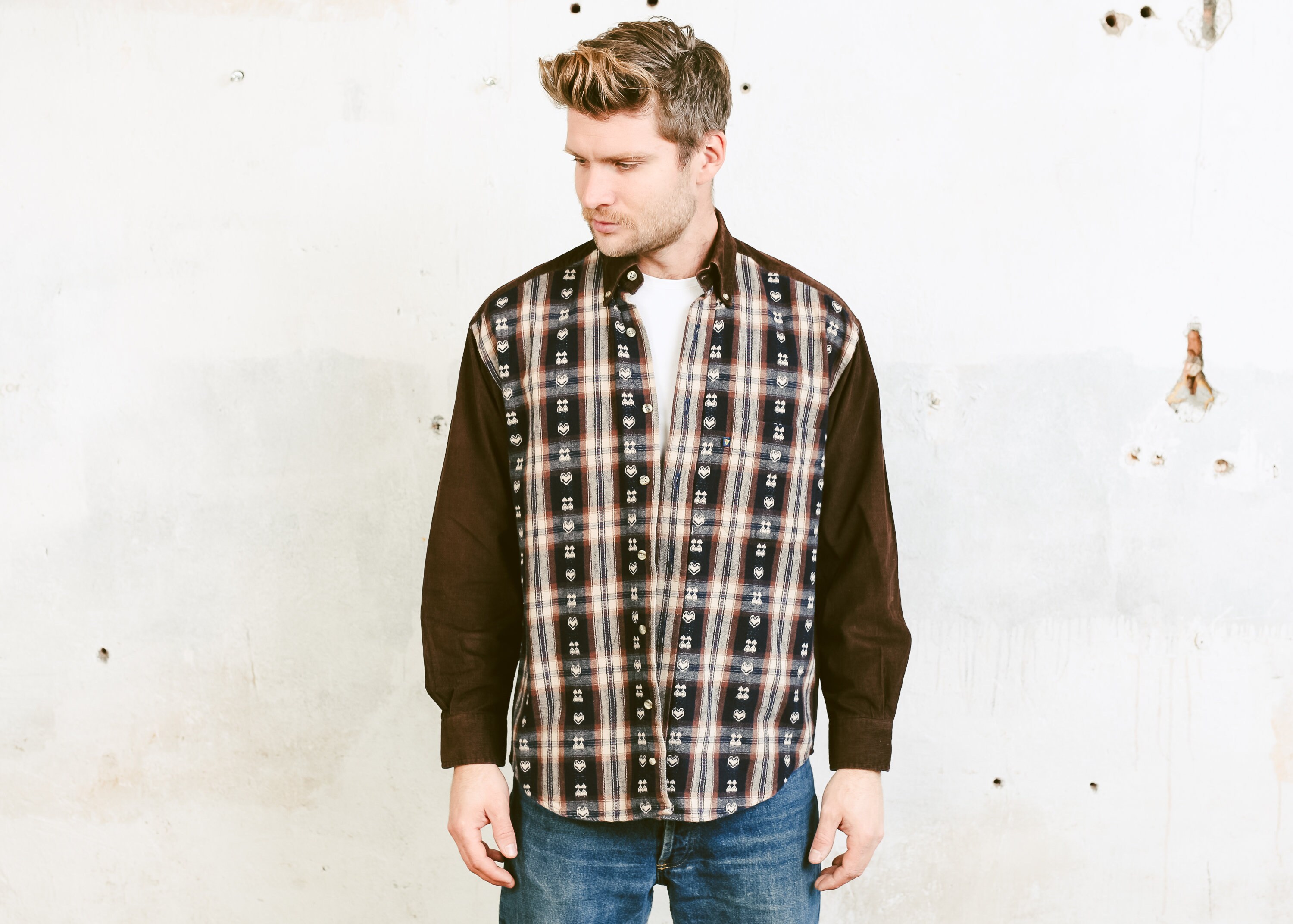 aztec overshirt