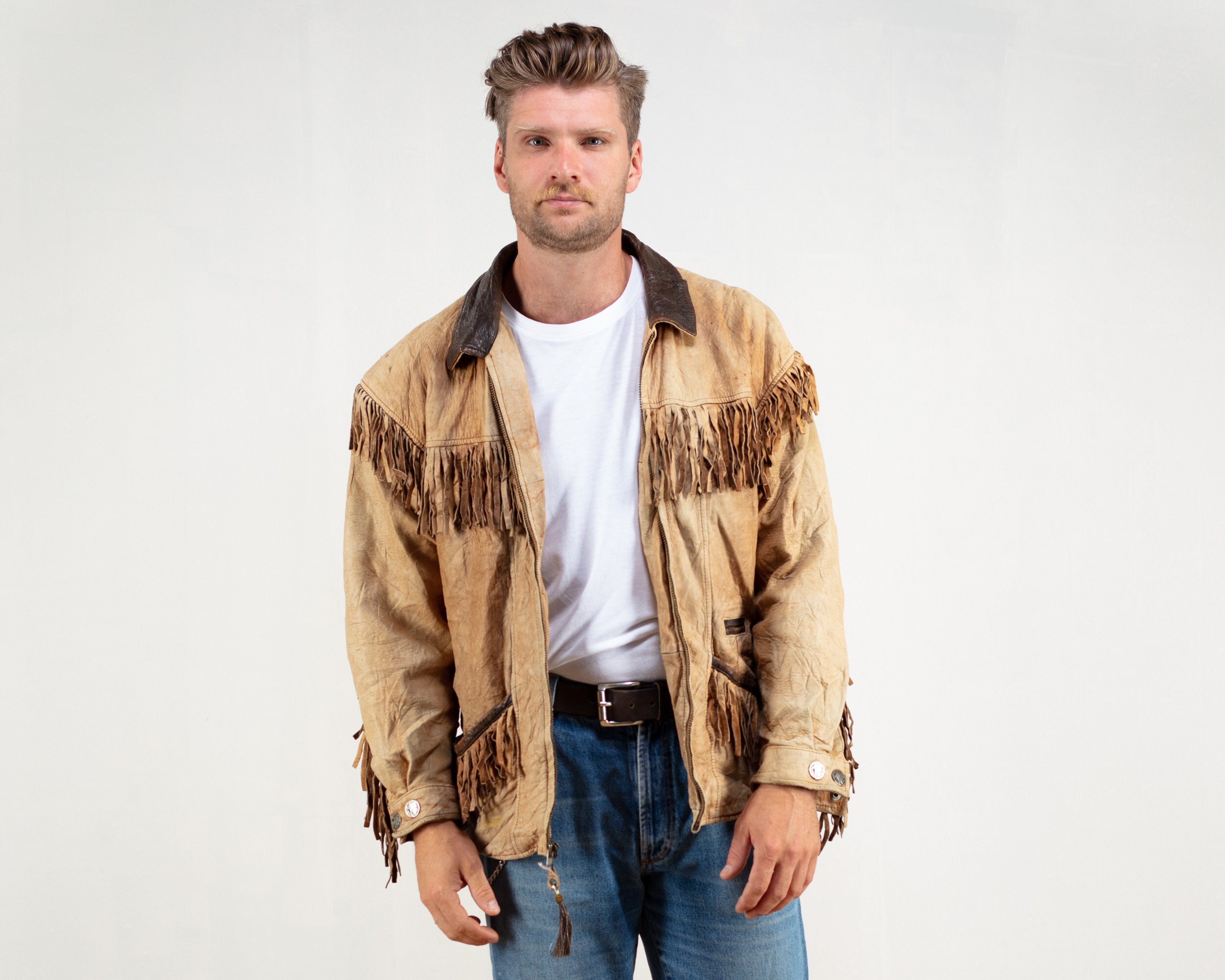 leather rodeo jacket