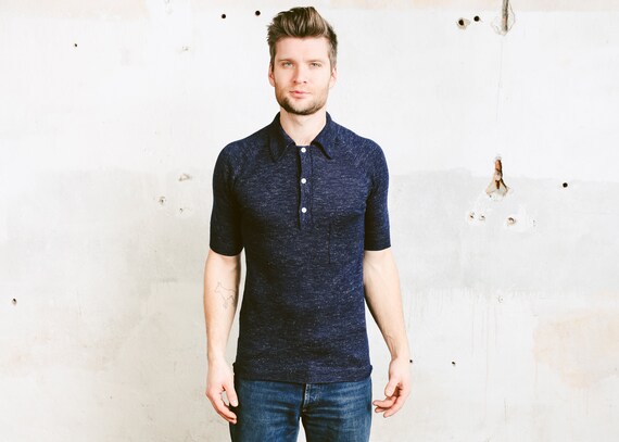 navy short sleeve jumper