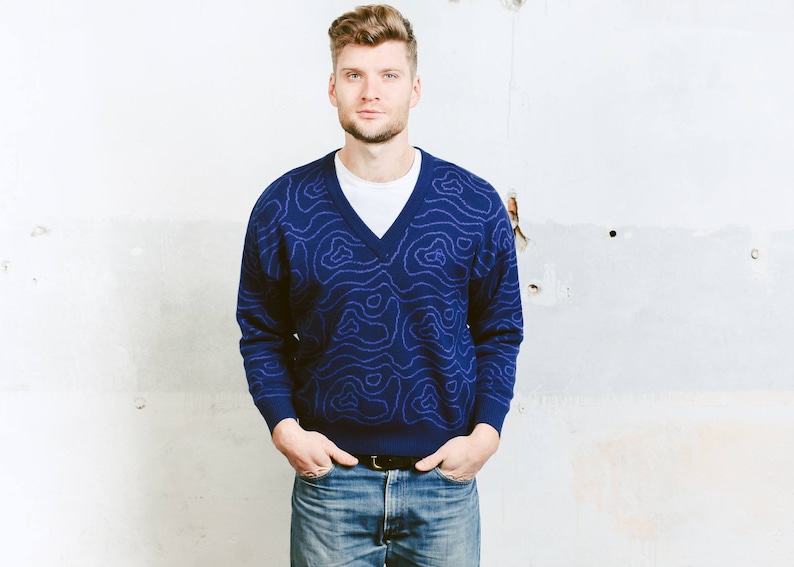 size S M L PIERRE CARDIN Men/'s Navy Blue Soft Knitted Jumper