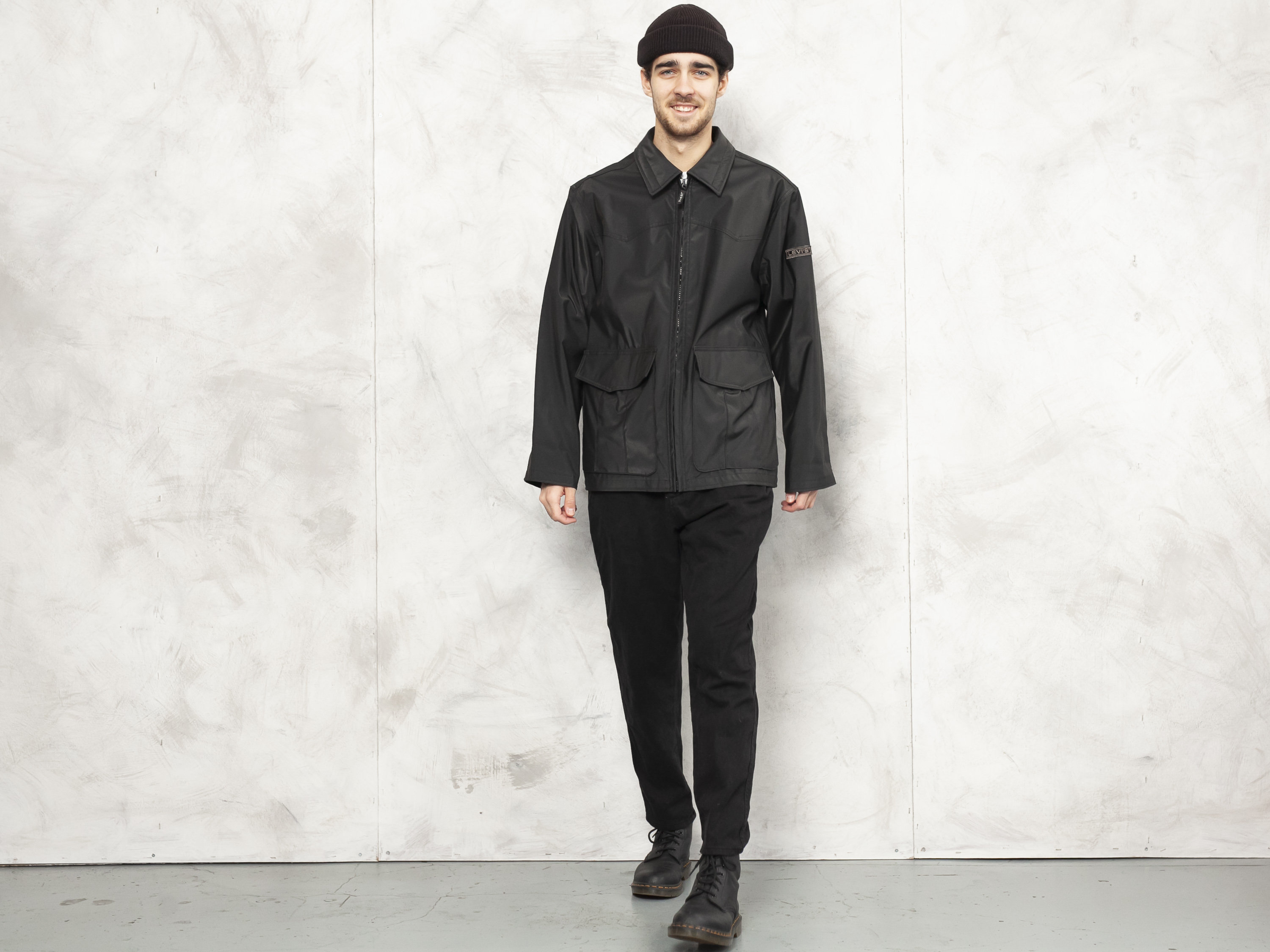 levi's rain jacket mens