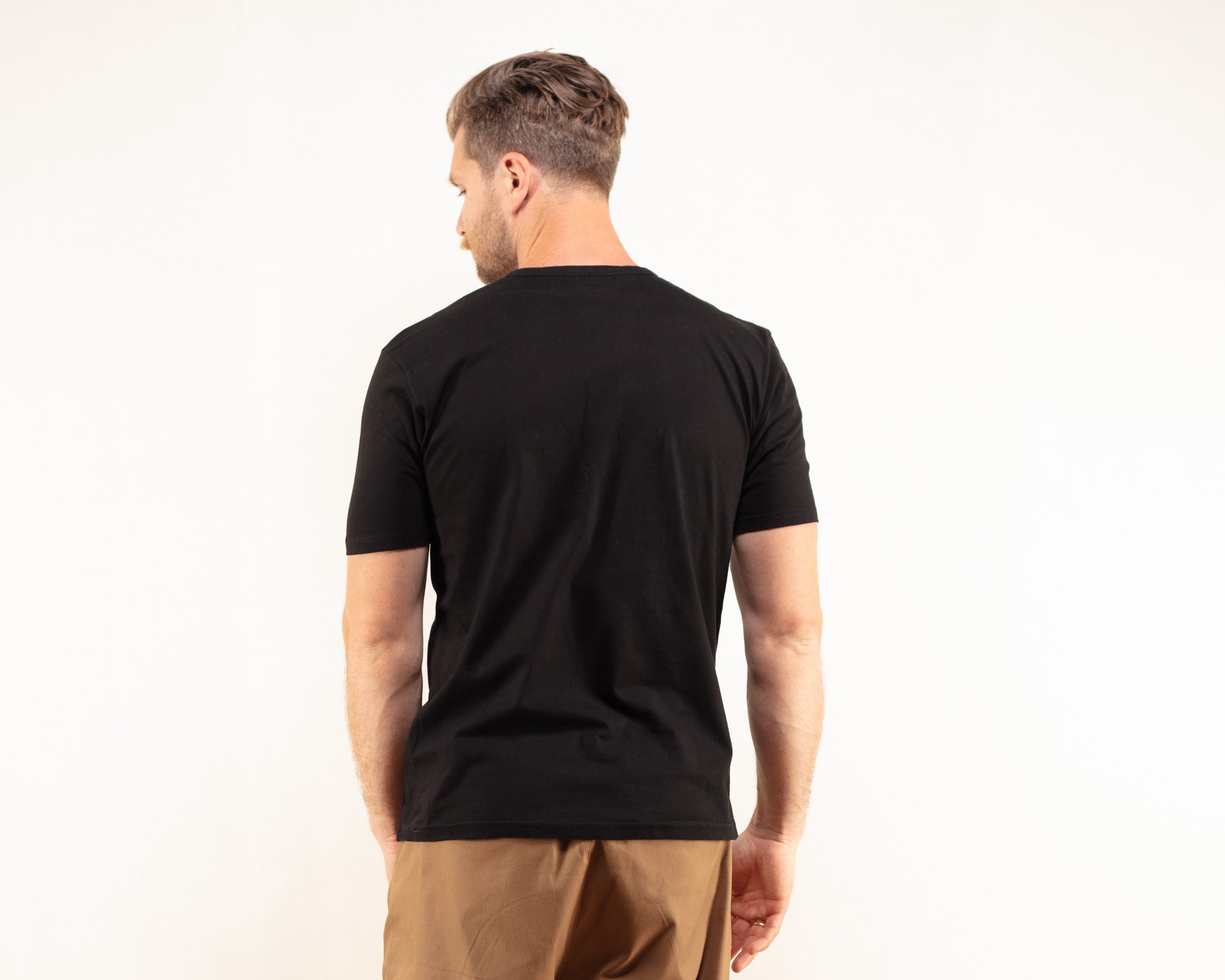 Black Men Shirt summer vintage 90s Canada T-Shirt men short sleeve ...