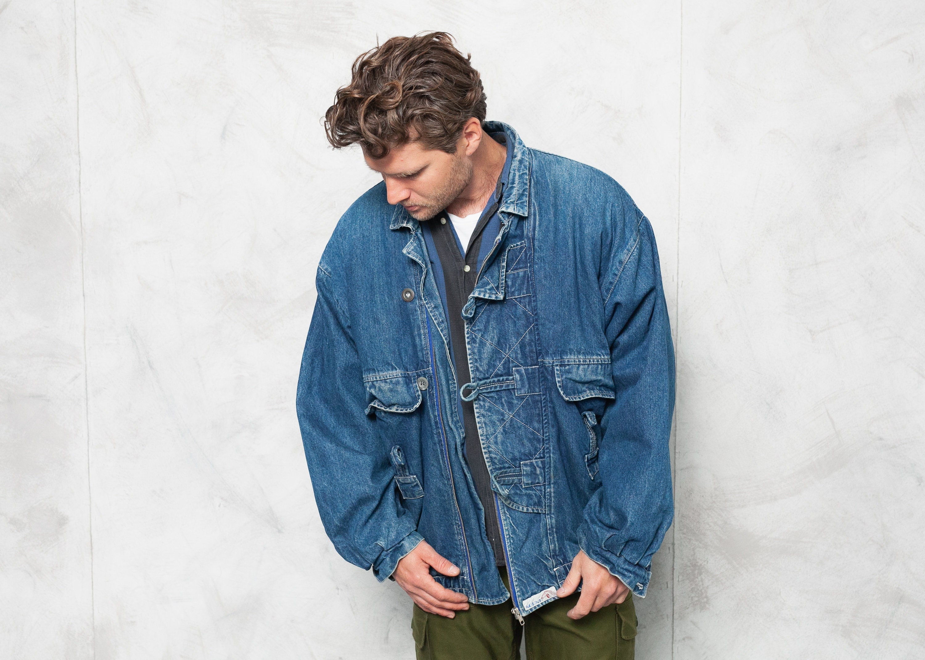 sheepskin jean jacket