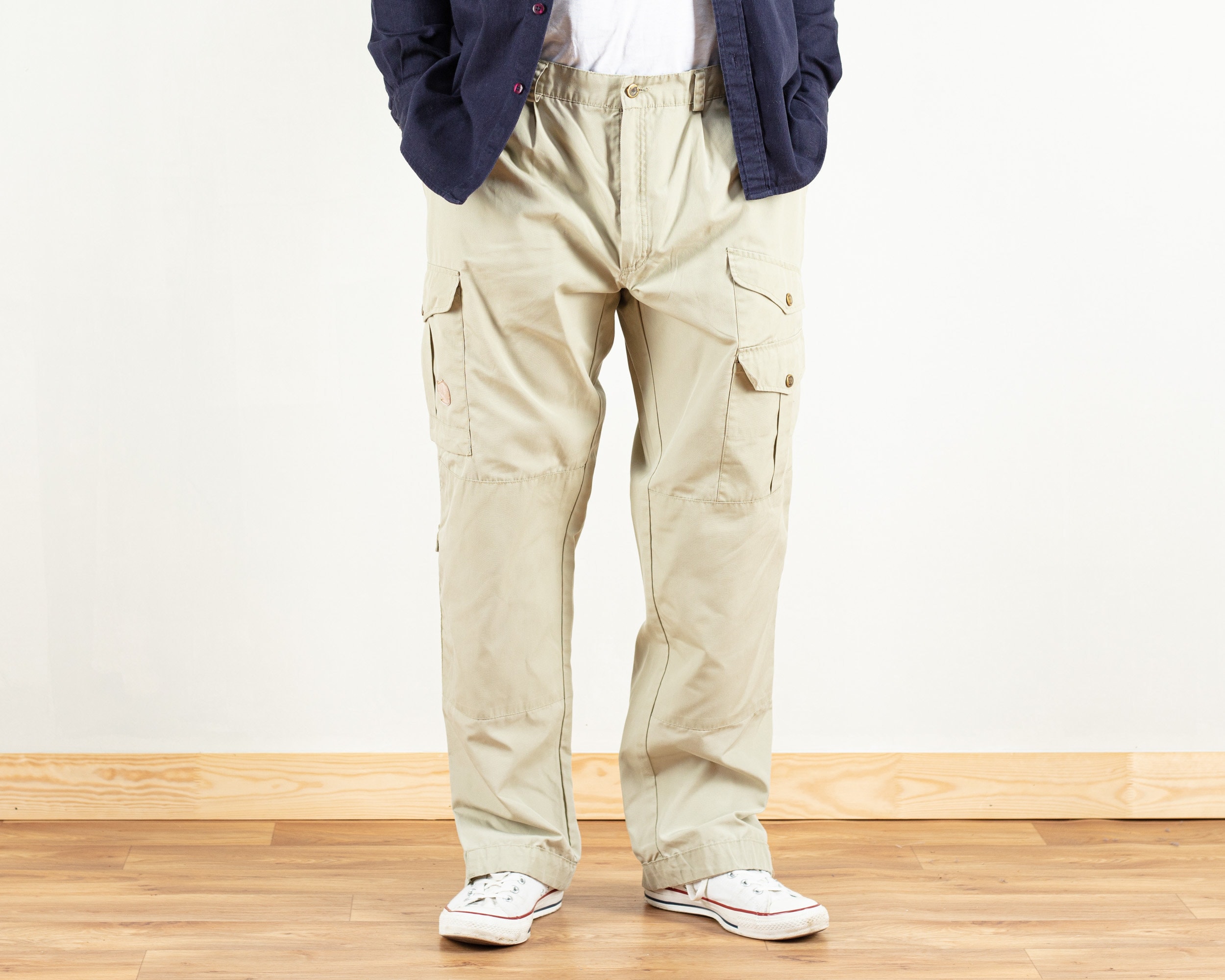 Fjallraven Cargo Pants vintage men trousers 90's pants men casual ankle