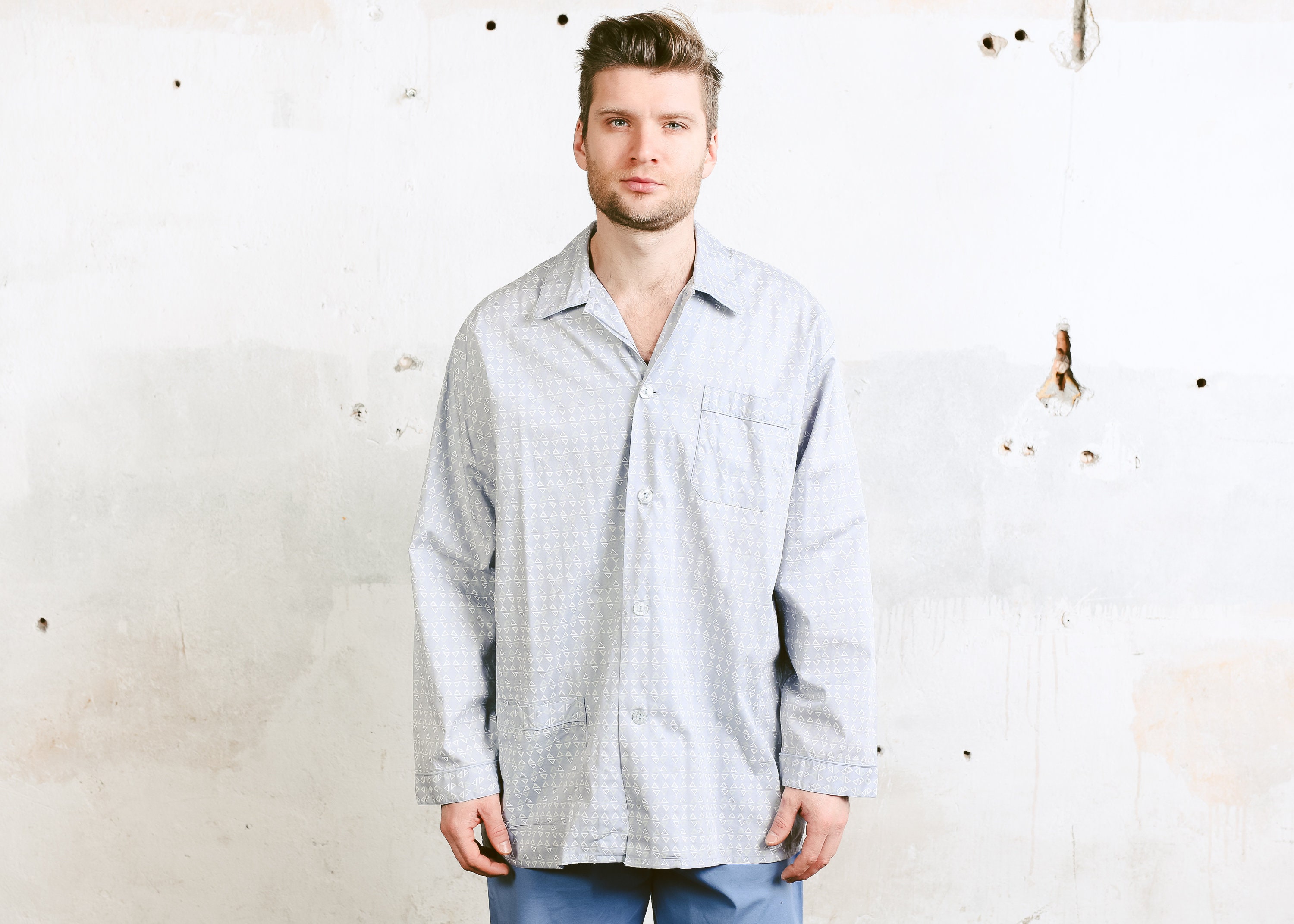 men's pajama shirt trend
