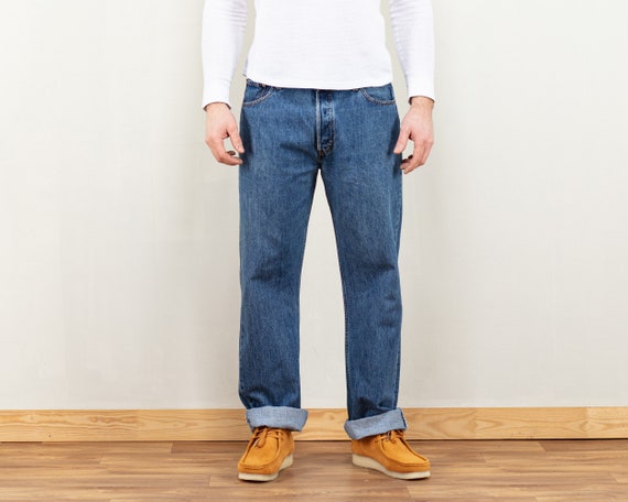 Levis hombre jeans vintage pantalones vaqueros ajuste Etsy España