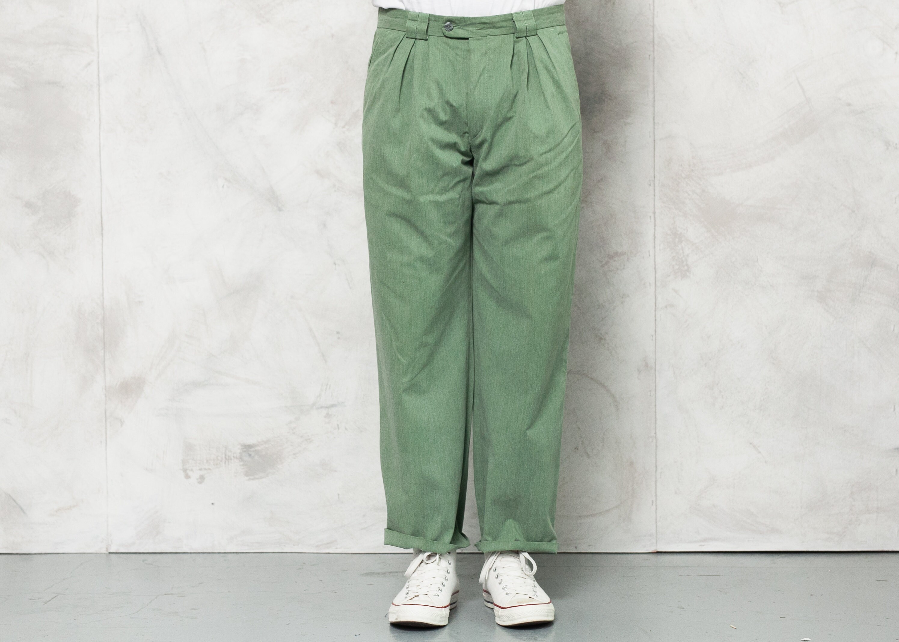 green chino pants mens