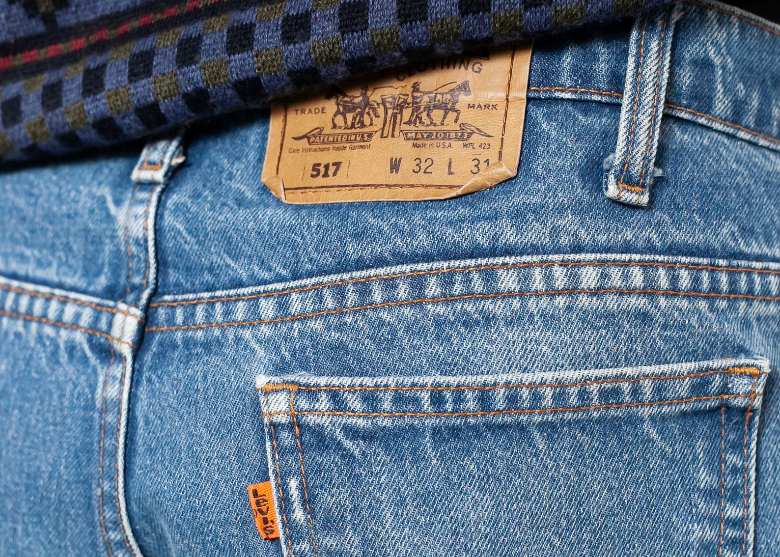 levis 517 orange tab