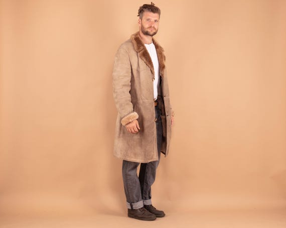 Manteau mouton beige hotsell