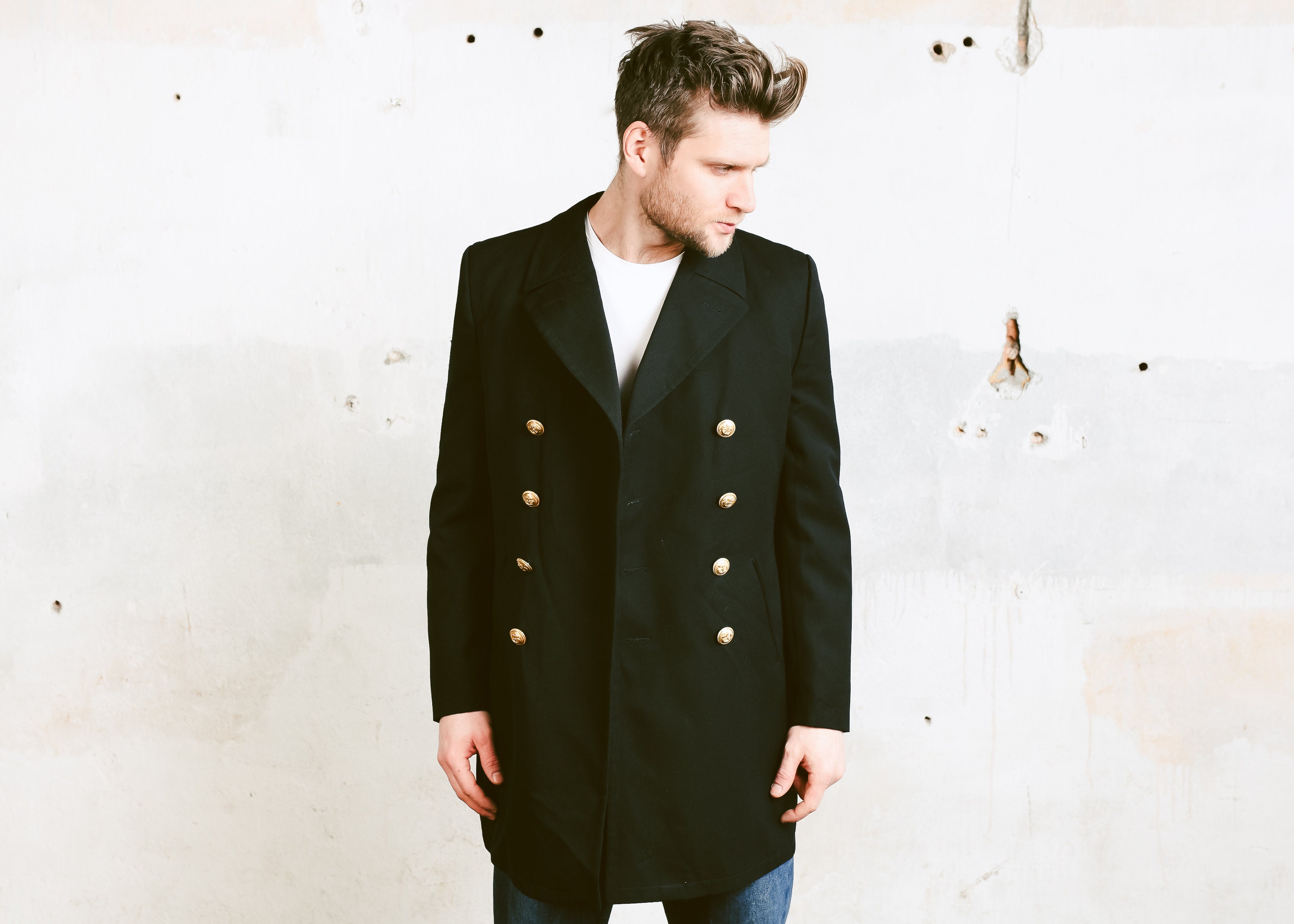 vintage sailor jacket