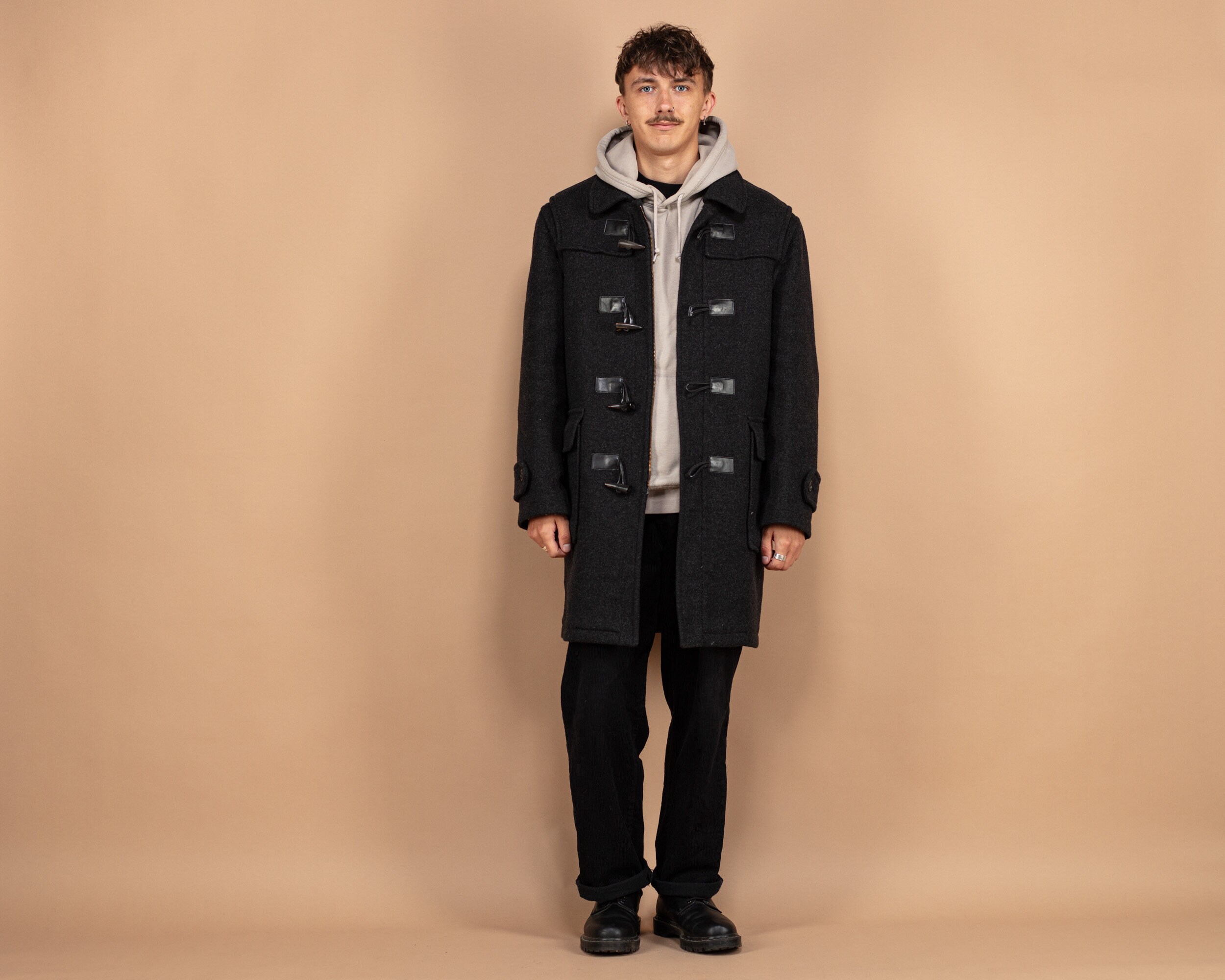 Men's Short Duffle Coats, Handmade in Britain