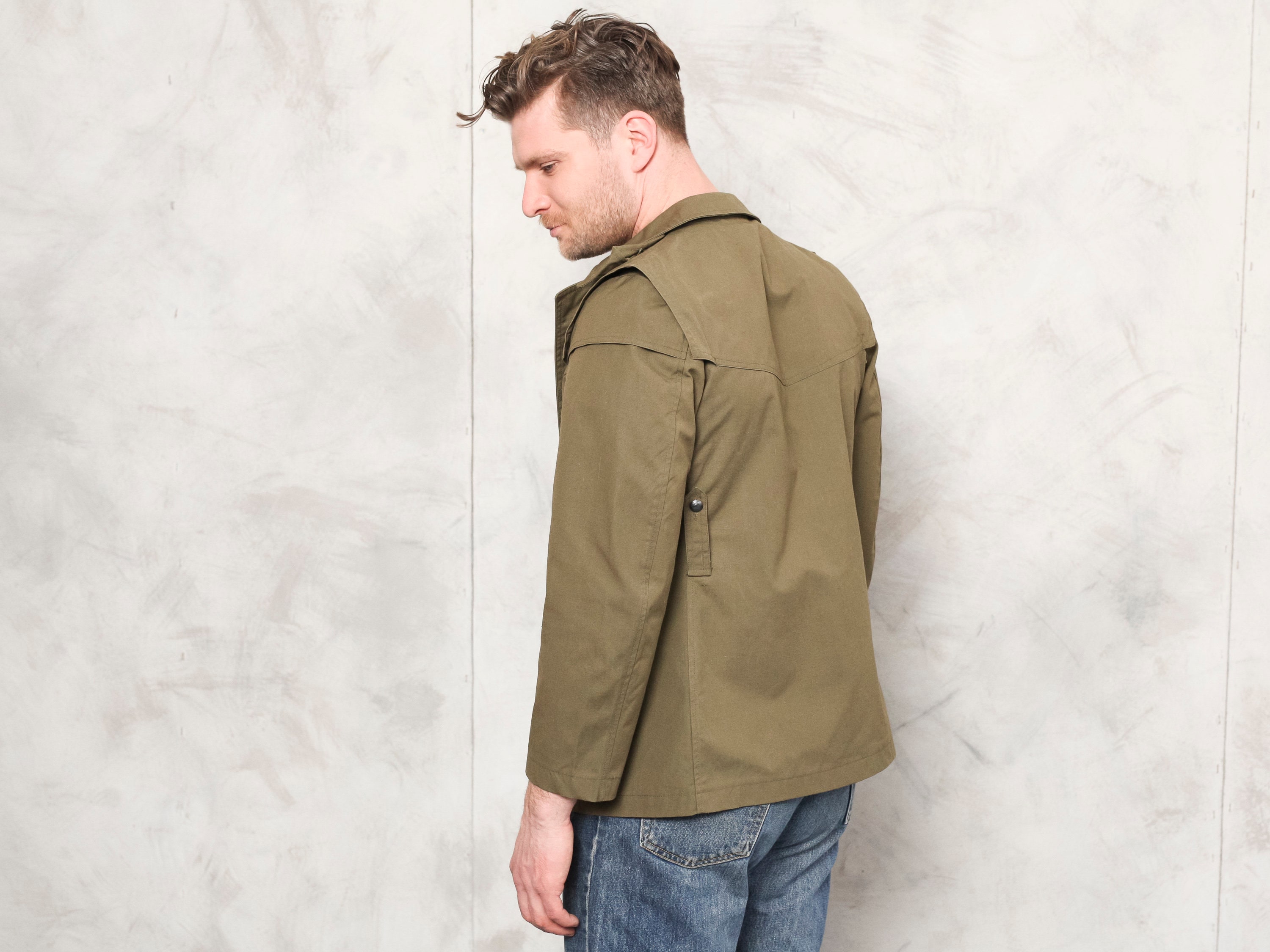 Army Surplus Jacket Military Vintage 