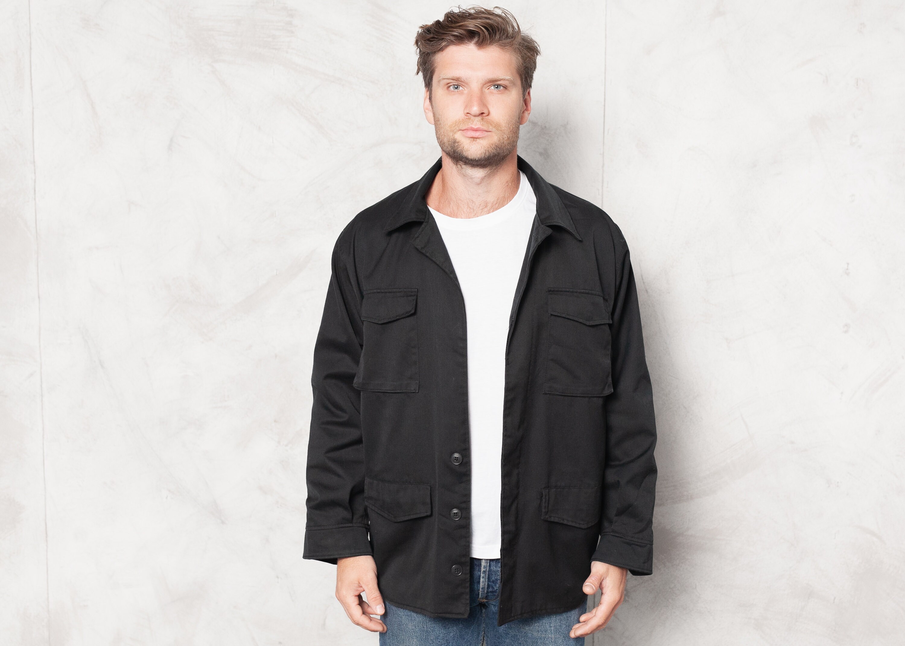 black work jacket mens