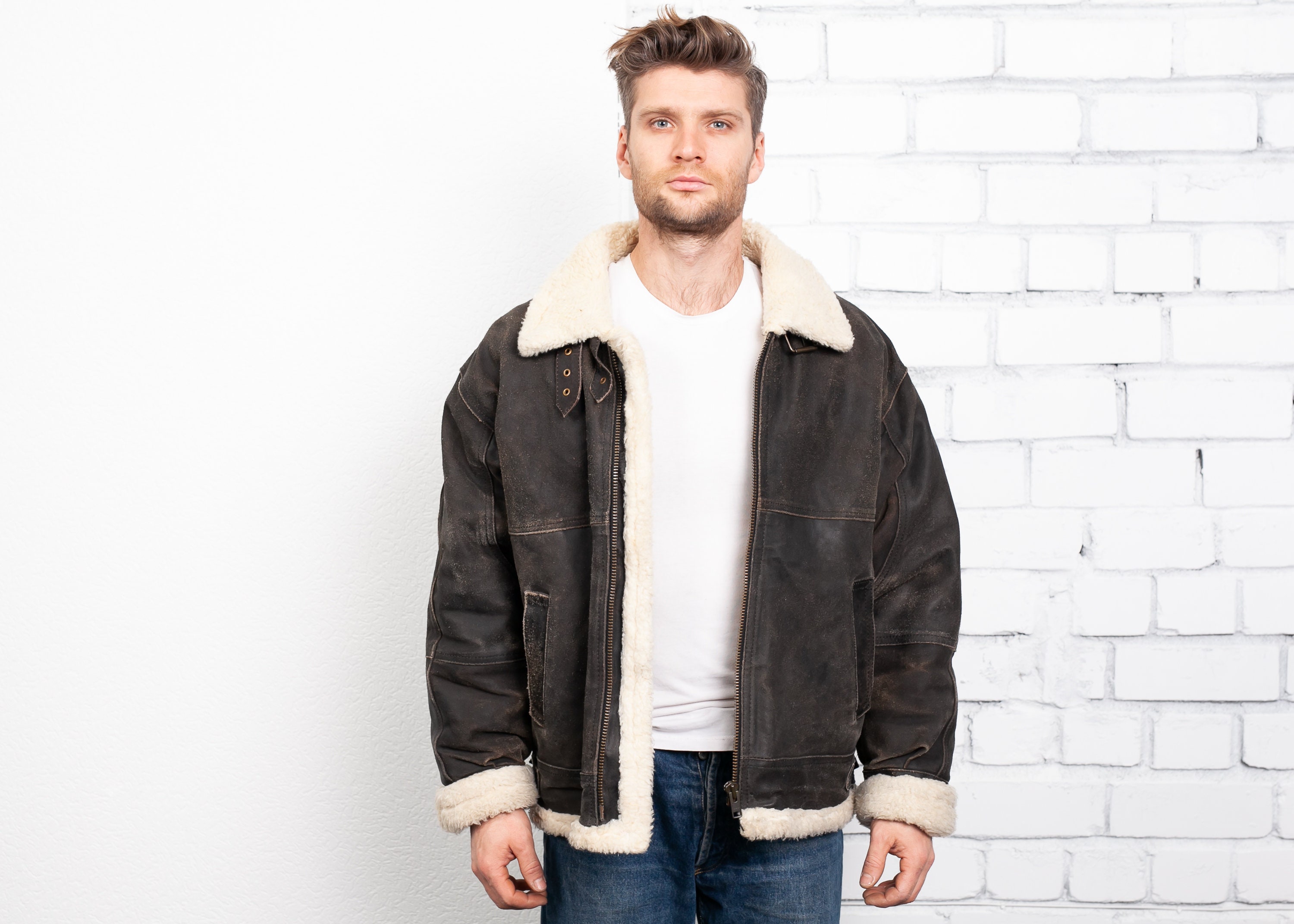 sherpa pilot jacket