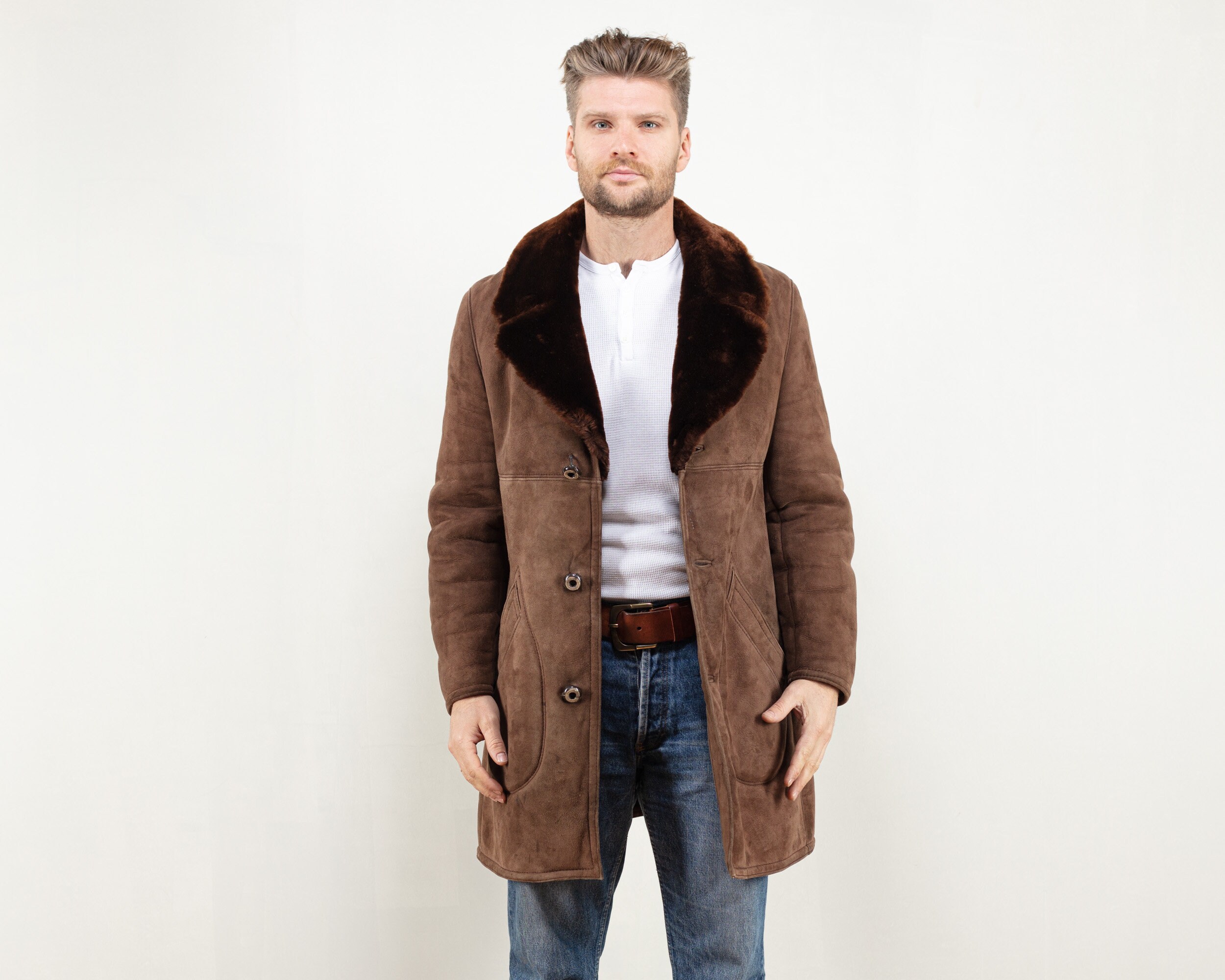 Shearling Coat - Etsy