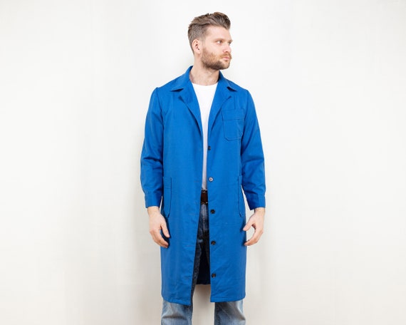 Deadstock Chore Coat Work Indigo 1990's Men Workwear - Etsy Israel
