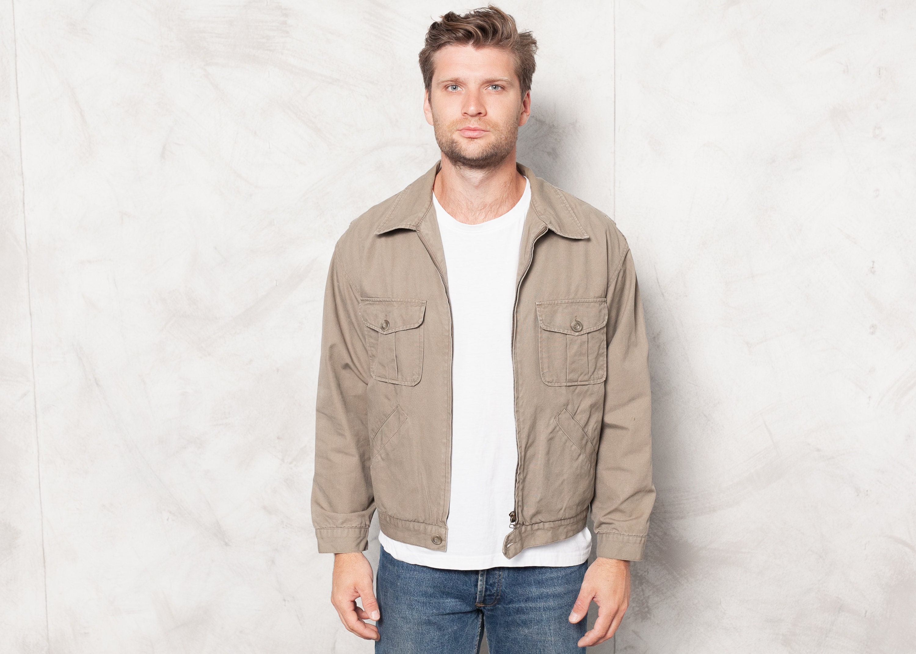 cotton canvas jacket