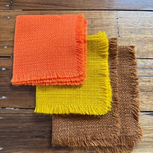 Mid-Century Modern Table Set - Textured Placemats