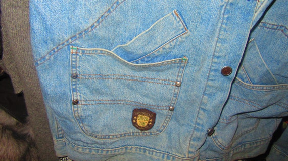 vintage LEVIS STRAUSS Silver tab 2 tone 5 pocket … - image 8