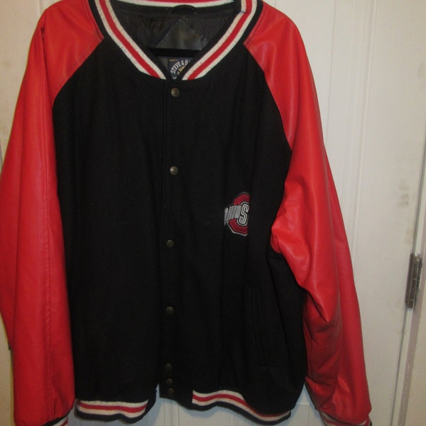 Ohio State Vintage Varsity Jacket Etsy UK