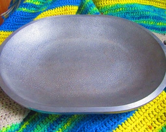 vintage  Guardian Service Platter    Cast Aluminum Serving Tray  FAB