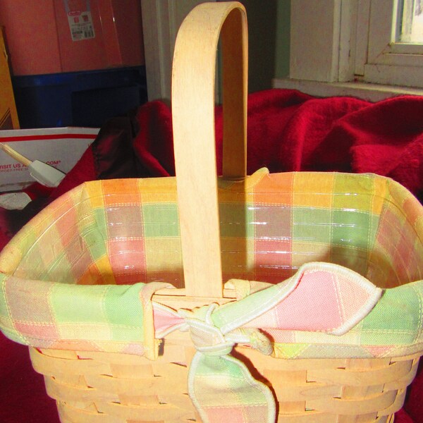 Large Longaberger Easter Basket Etsy