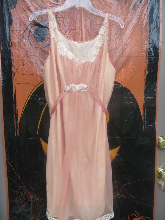 50S Kayser sexy nylon short nightgown  sz   42  or