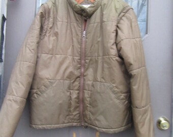 Vintage St John's Bay Puffer Jacket L Blue - Etsy