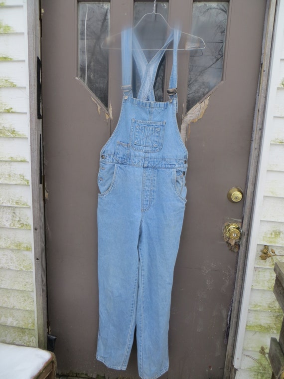 blue jean bib overalls