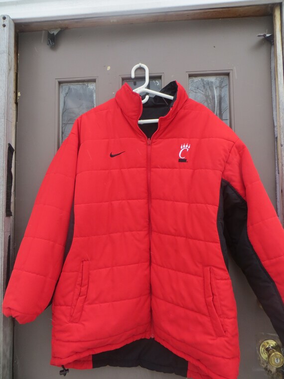 90S NIKE PUFFER winter Reversible jacket CINCIN