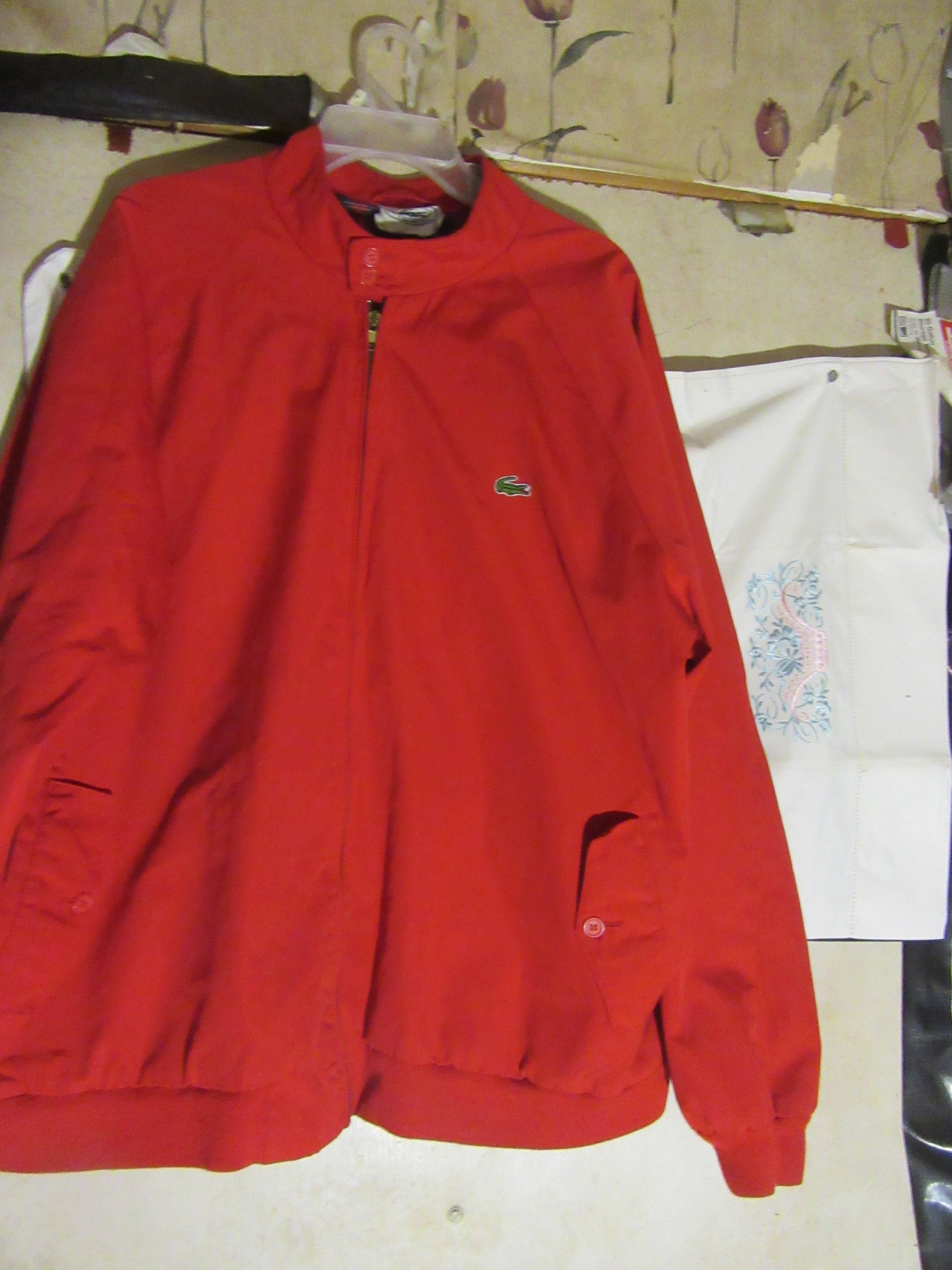 Izod lacoste harrington jacket 2025