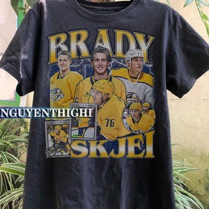 Brady Skjei shirt, Nashville Hockey Sweatshirt, Hockey Fan Shirt, Skjei t-shirt, Custom hockey shirt, Hockey player tshirt