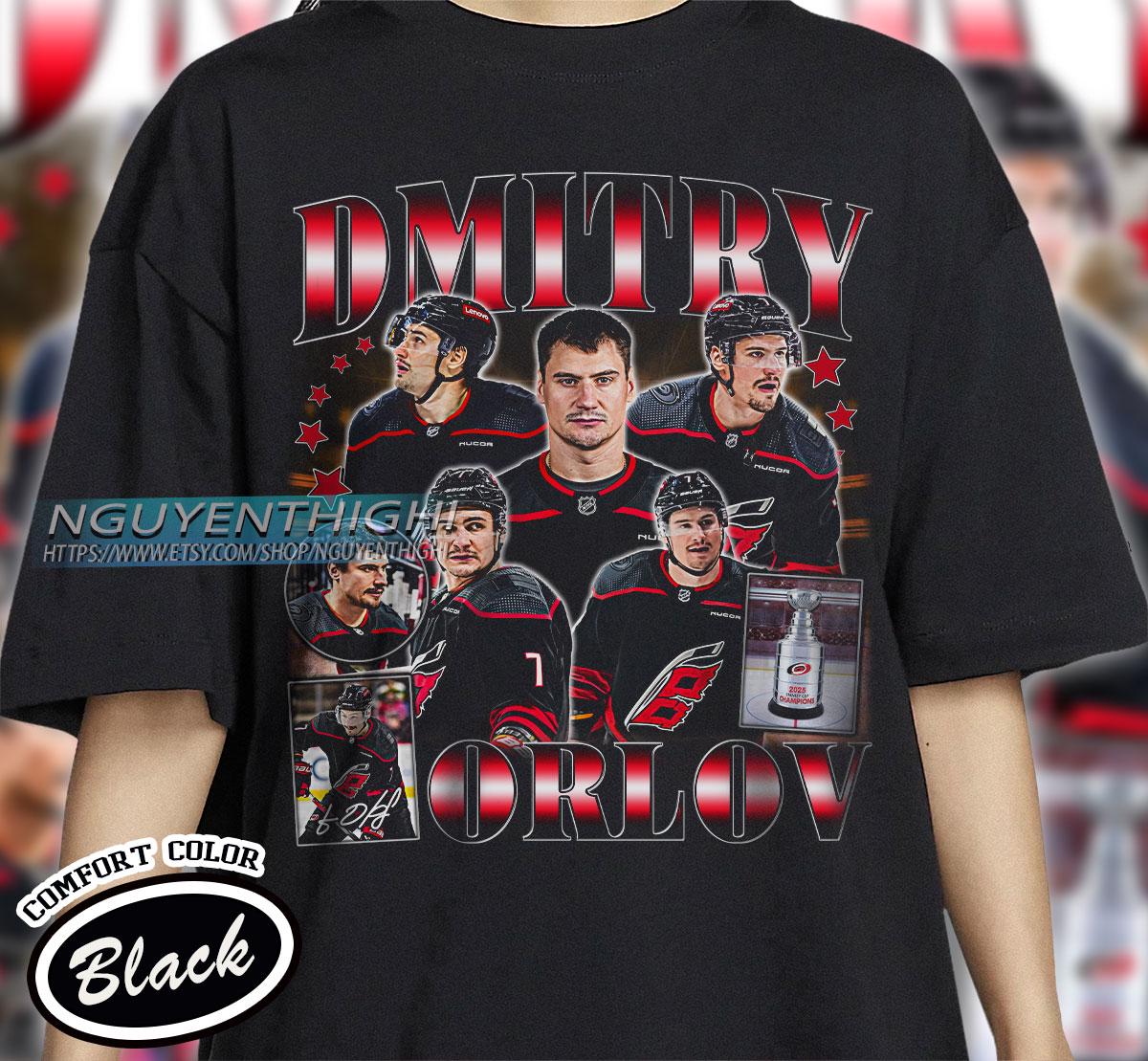 Comfort Colors® Dmitry Orlov Hockey T-shirt, Carolina Hurricanes