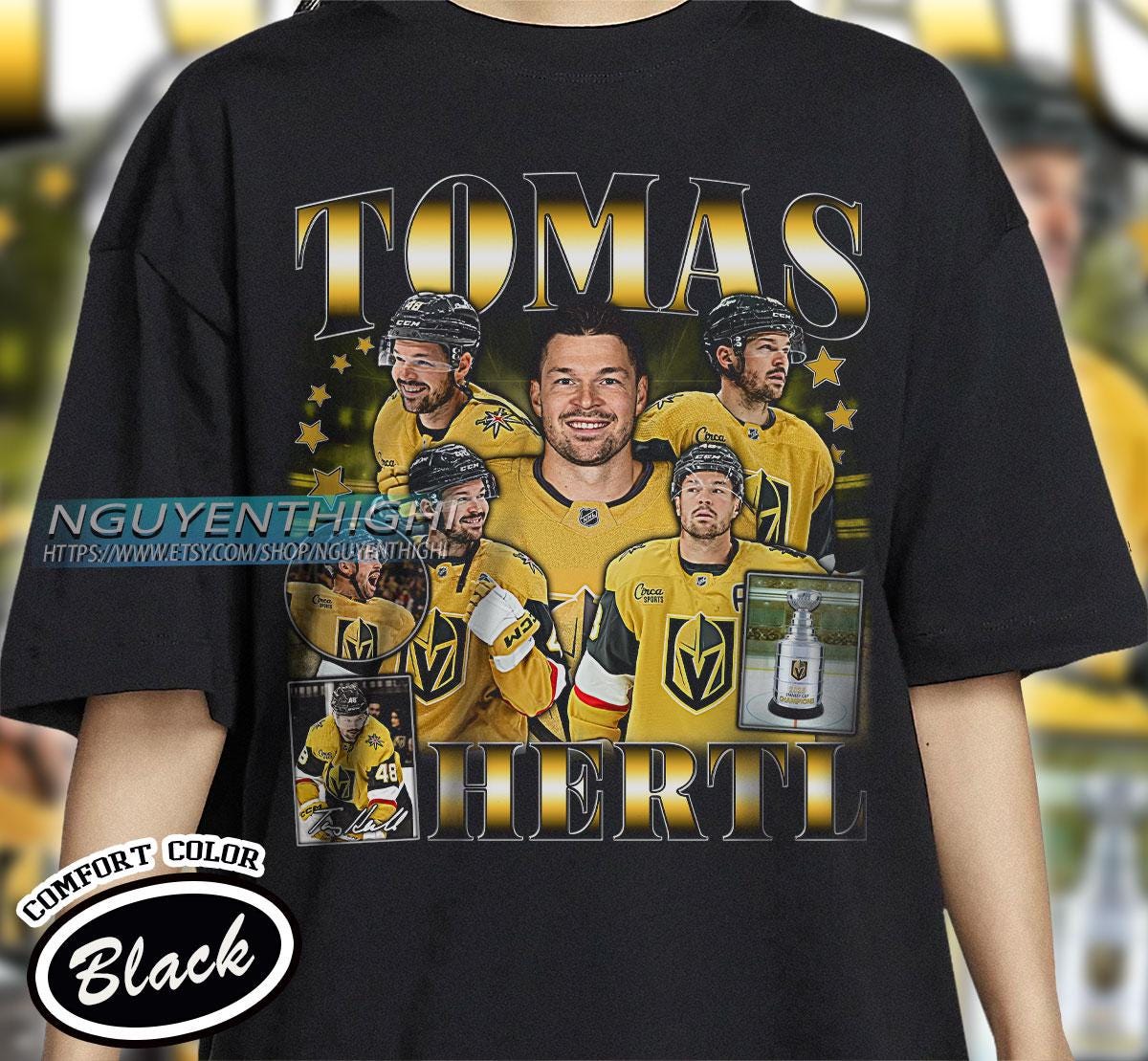 Comfort Colors® Tomas Hertl Hockey T-shirt, Vegas Golden Knights