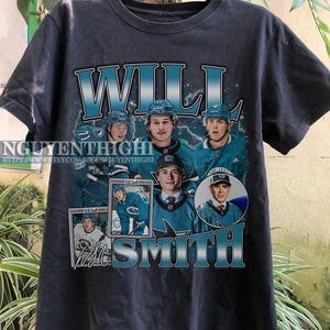 Will Smith Shirt Ice Hockey Canadian Professional Hockey Championship Sport Vintage Sweatshirt Hoodie Graphic Tee Gift Fan