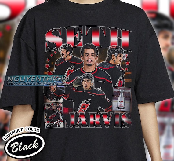 Comfort Colors® Seth Jarvis Hockey T-shirt, Carolina Hurricanes