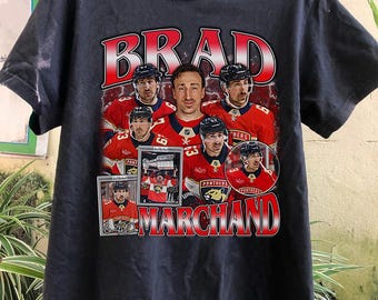 Brad Marchand Shirt Ice Hockey American Professional Hockey Championship Sport Vintage 90S Sweatshirt Hoodie Graphic Tee Gift Fans