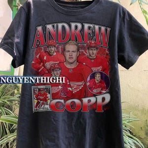 Andrew Copp shirt, Detroit Hockey Sweatshirt, Hockey Fan Shirt, Copp t-shirt, Custom hockey shirt, Hockey player tshirt