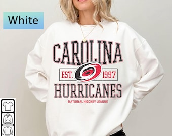 Carolina Hurricanes Hockey Sweatshirt,Vintage Graphic Tee,Carolina Hurricanes Hockey Gift For Fan, Sweat-Tshirt,Retro Hoodie
