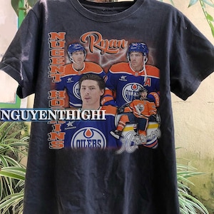 Ryan Nugent-Hopkins Shirt Ice Hockey Canadian Professional Hockey Championship Sport Merch Vintage Sweatshirt Hoodie Graphic Tee Gift Fans
