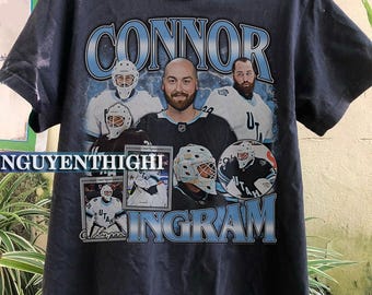 Connor Ingram Shirt Ice Hockey American Professional Hockey Championship Sport Vintage 90S Sweatshirt Graphic Tee Gift Fans