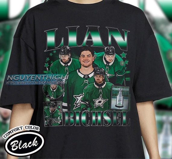 Comfort Colors® Lian Bichsel Hockey T-shirt, Dallas Stars Hockey T